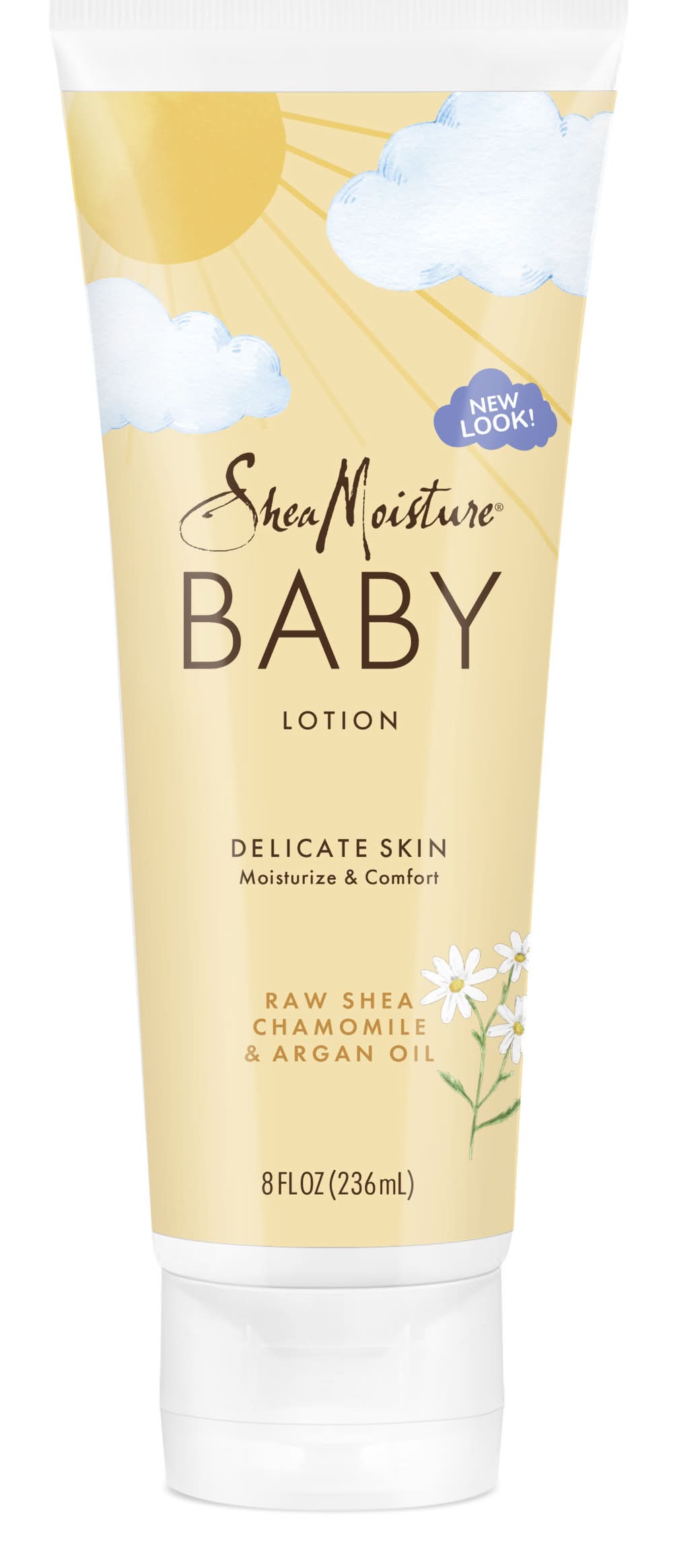SheaMoisture Raw Shea Argan Oil Baby Lotion, Chamomile (8 fl oz)