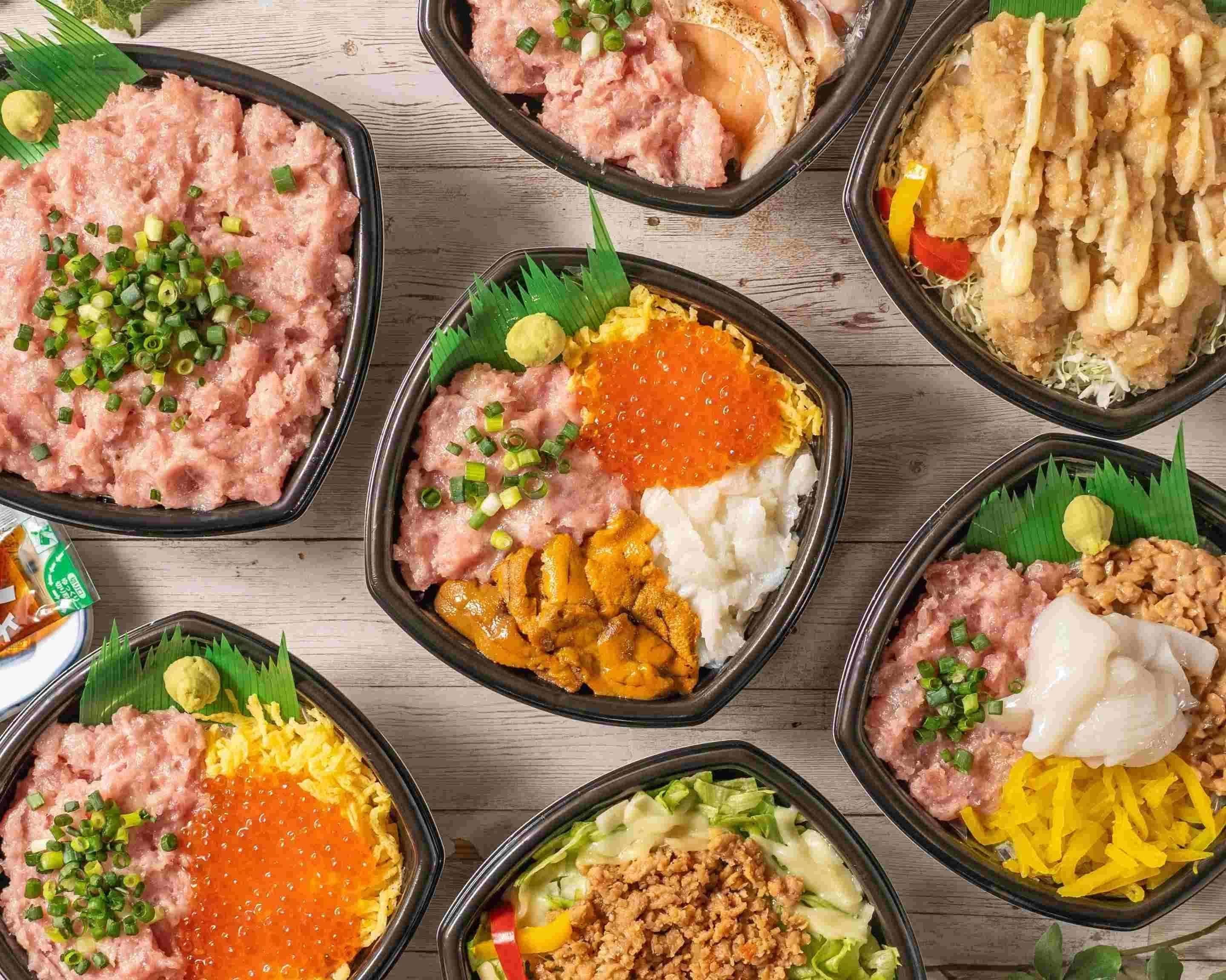 街のどんぶり屋さん どん八 宮原駅前店 delivery & takeaway menu
