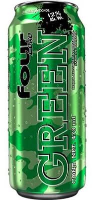 Bebida Four Loko Green (vol 12%) 473 ml