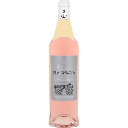 Vin Rosé  Languedoc Roussillon IGP Côtes de Thau Réserve De Monrouby "Reflets De France" - la bouteille de 75cL