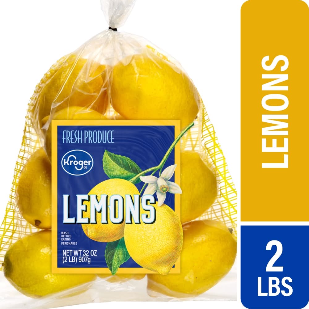 Kroger® Fresh Lemons Bag