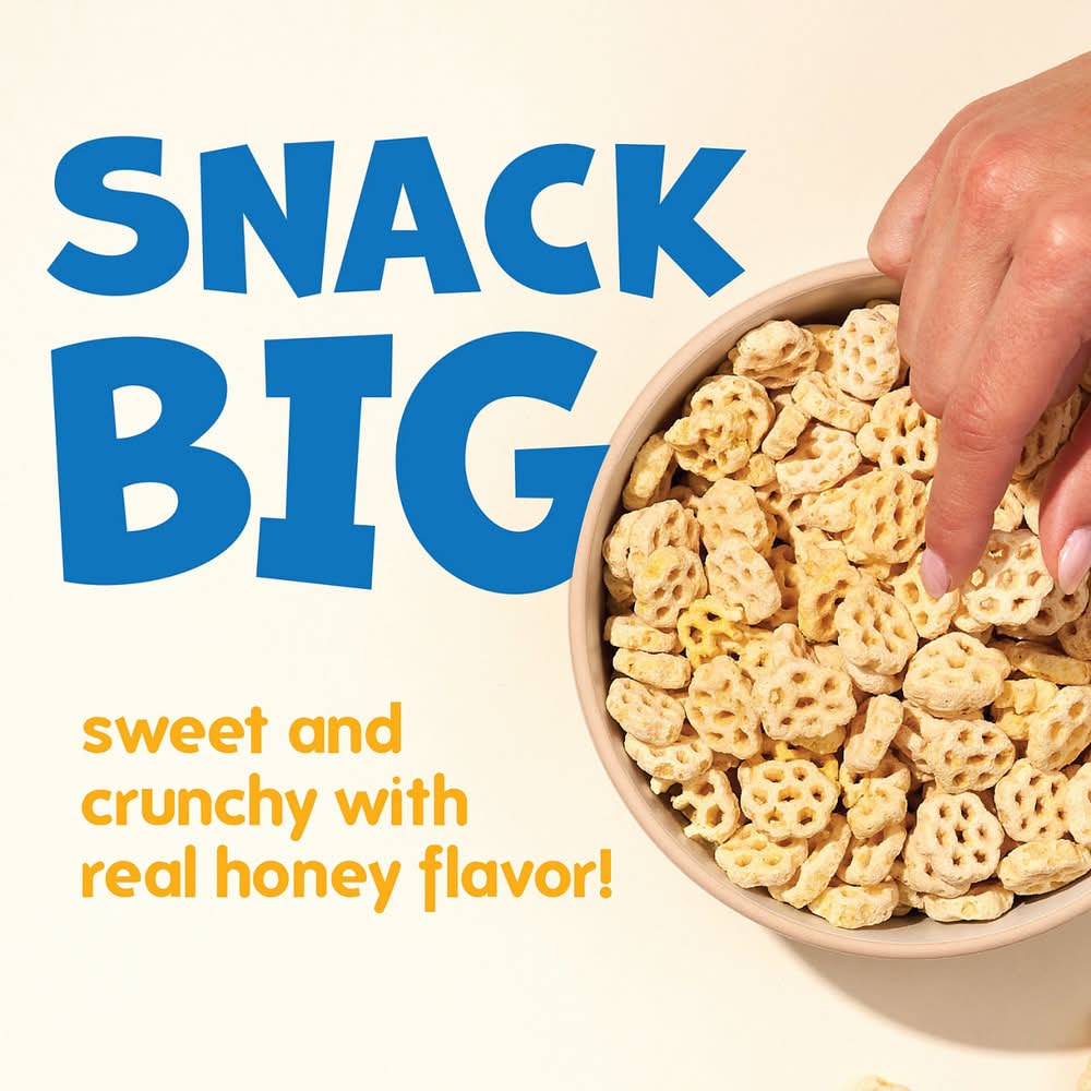 Post Honeycomb Breakfast Cereal Real Big Honey Flavor 10 Oz Box