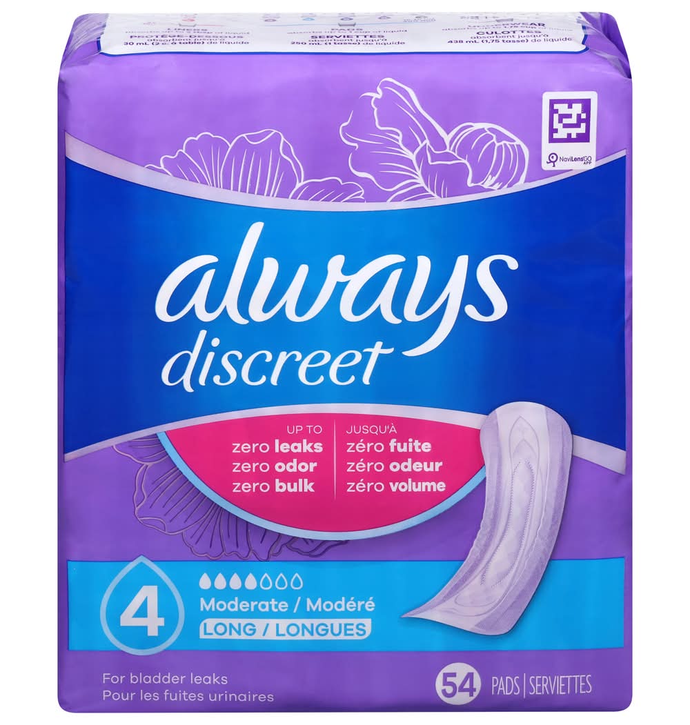 Always Discreet Maximum Underwear L (1.4 lbs)