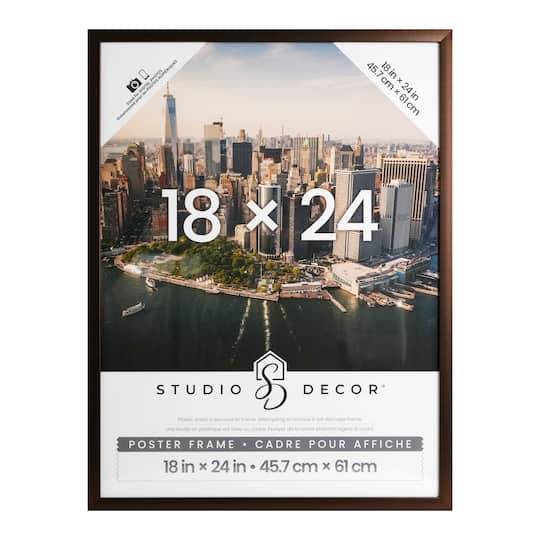 Bronze Finish Poster Frame, Downtown By Studio Decor