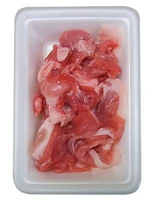 豚肉小間切れ（国産）　１パック(70g～130gの間でお届け)