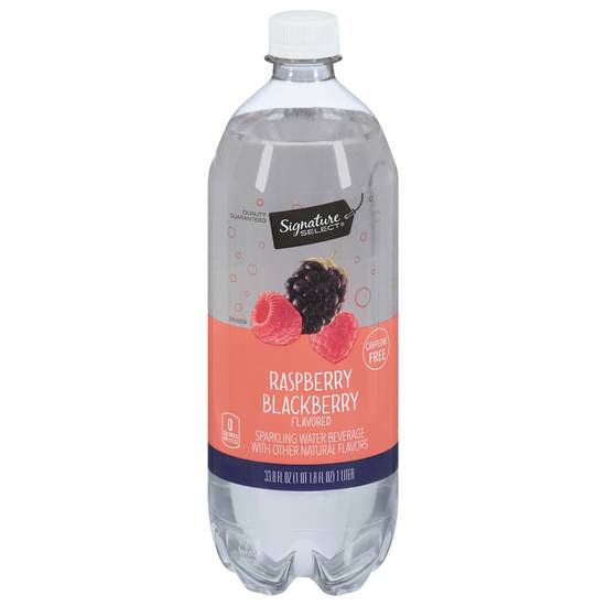 Signature Select Raspberry Blackberry Sparkling Water (33.8 fl oz)