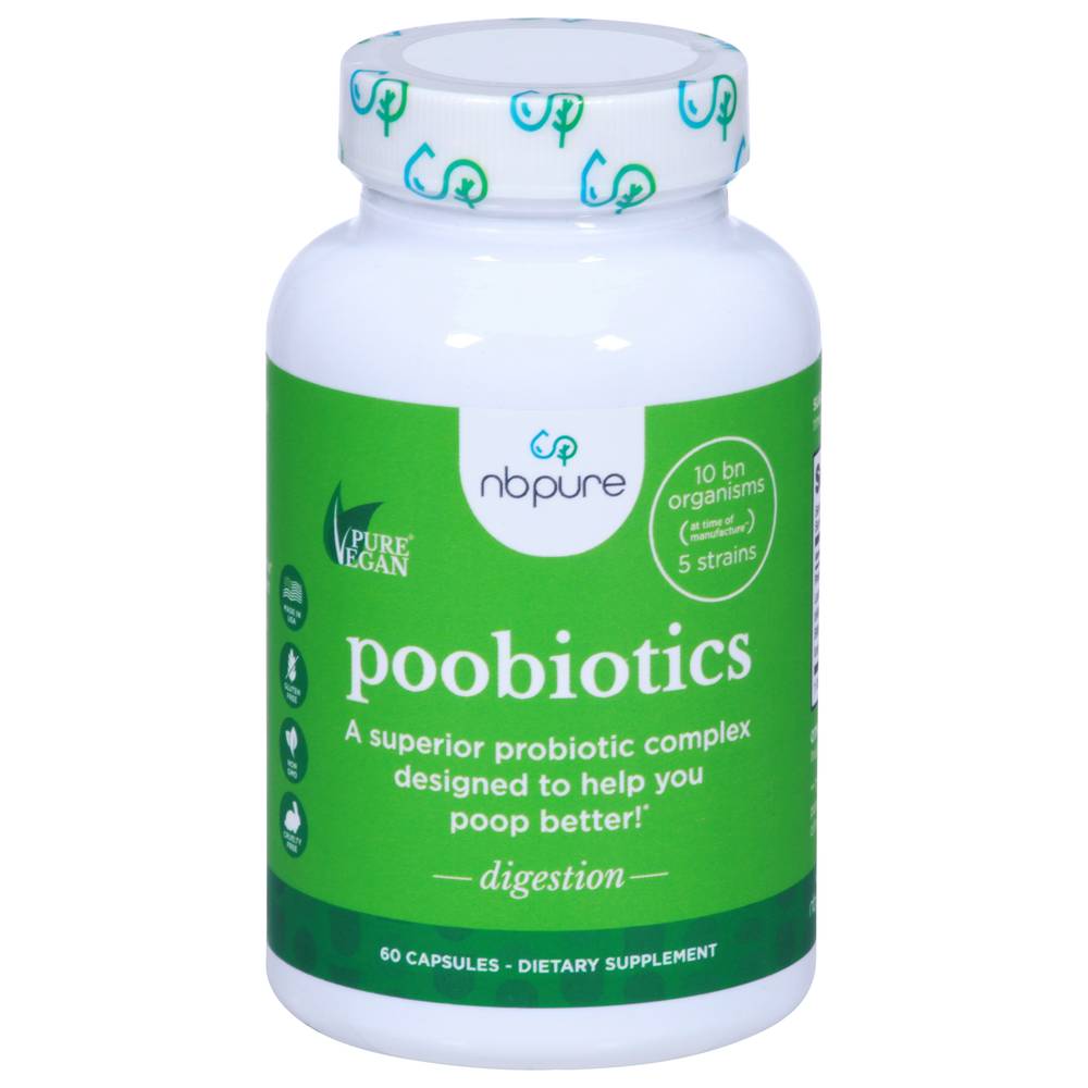 nbpure Pure Vegan Poobiotics (14.82 oz)