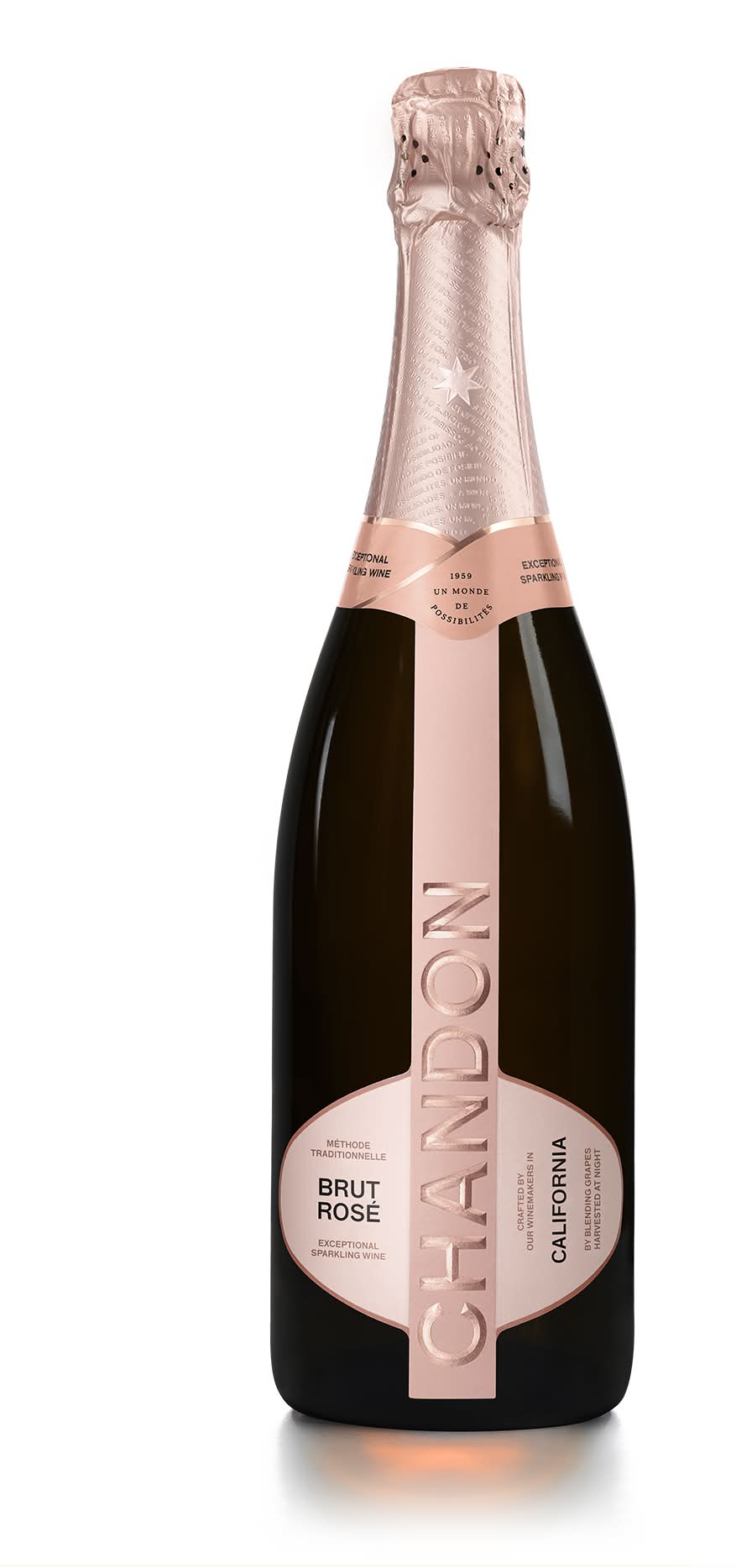 Chandon California Sparkling Brut Rose Wine (750 ml)