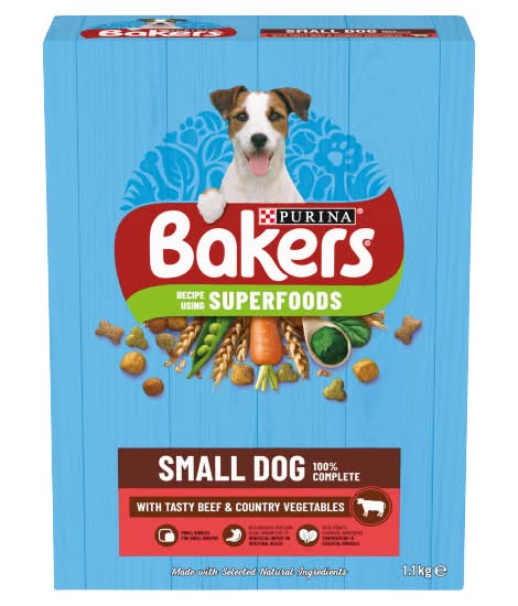Baker's Beef With Vegetables Dry Dog Food (1.1kg)