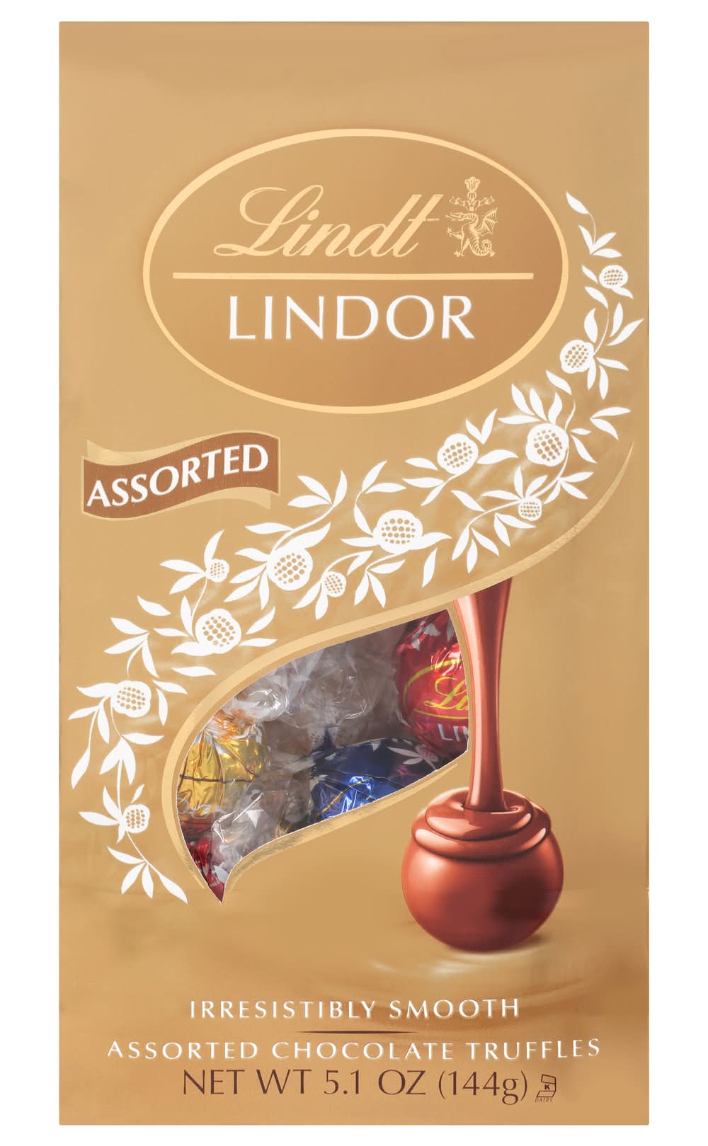 Lindt Lindor Chocolate Truffles, Assorted (5.1 oz)