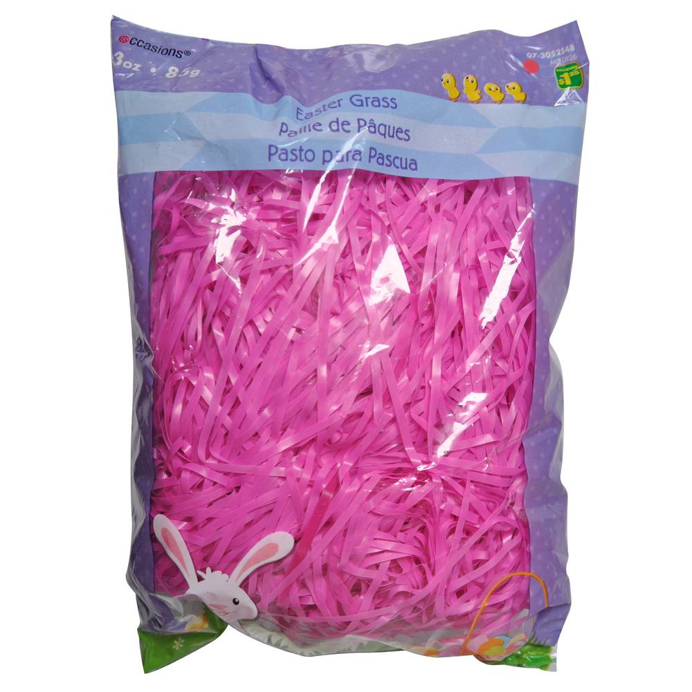 Pâques Herbe rose en plastique