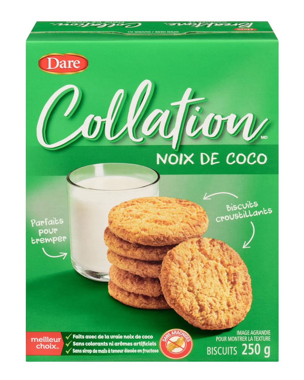 Breaktime biscuits croquants - crunchy cookies (noix de coco)