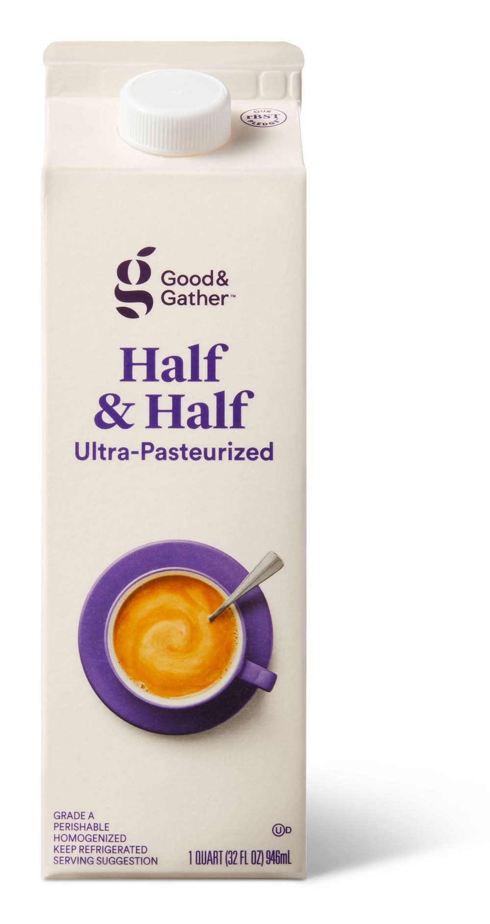 Good & Gather Half & Half Coffee Creamer (32 fl oz)