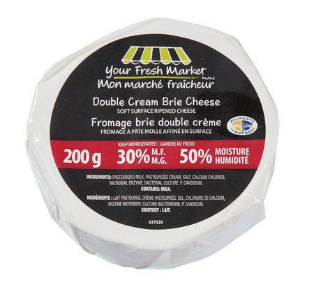 Your Fresh Market Double Cream Brie Cheese (200 g)