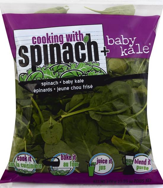 Order Newstar · Cooking with Spinach + Baby Kale (13.25 oz) food online from Safeway store, Eureka on bringmethat.com