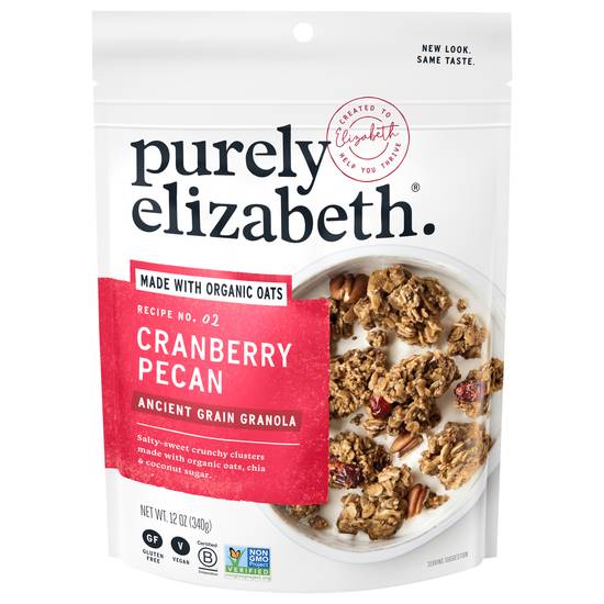 Purely Elizabeth Cranberry Pecan Ancient Grain Granola