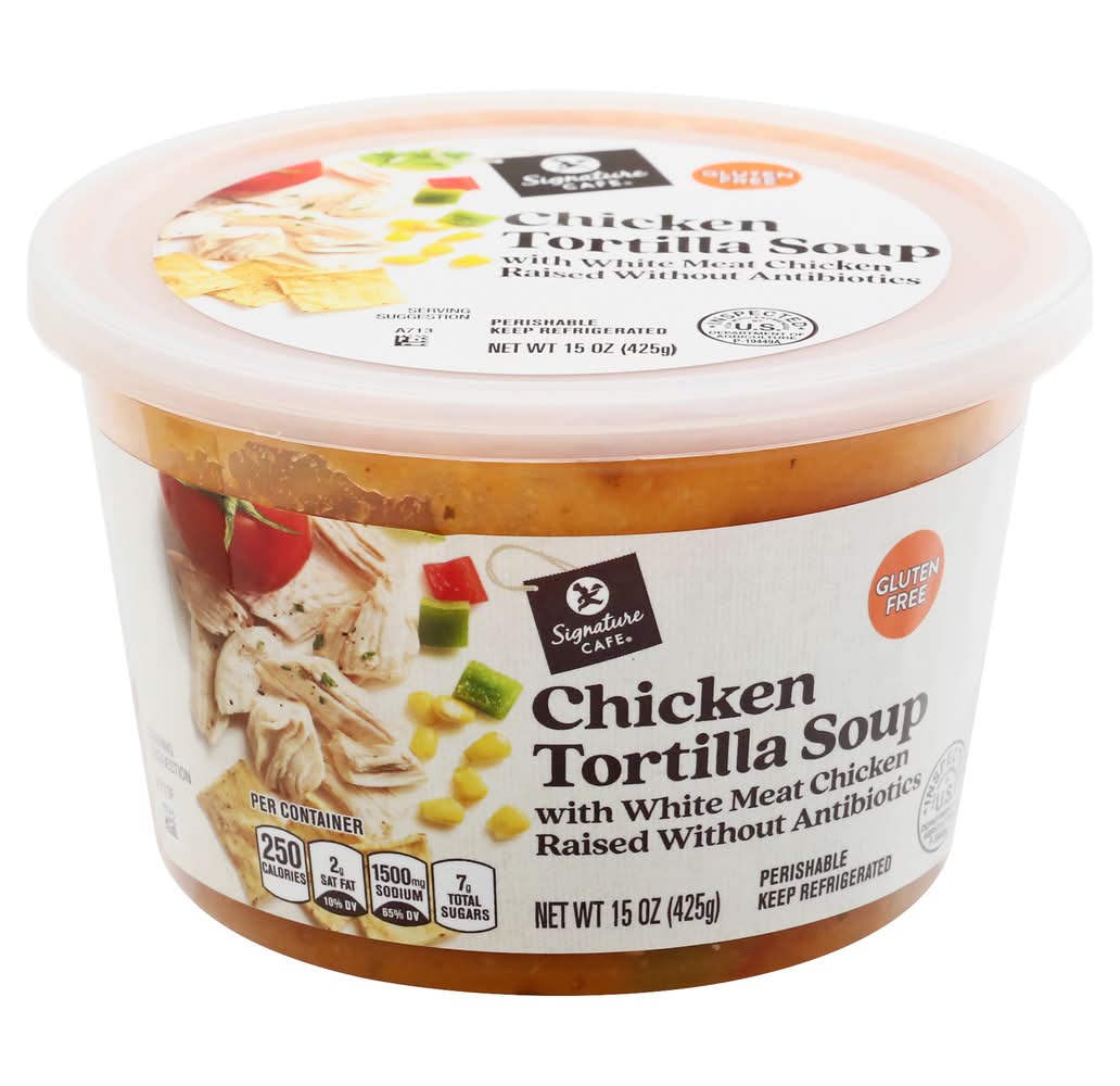 Signature Cafe Chicken Tortilla Soup (15 oz)