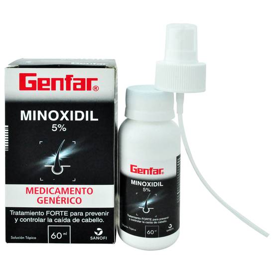 MINOXIDIL GENFAR SOL TOPICA 5% *60ML