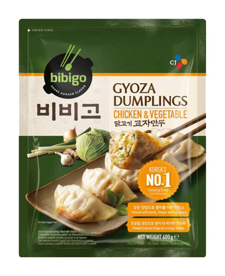 bibigo Dumplings Chicken and Vegetable (600g)