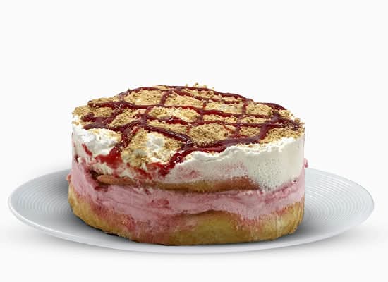 Gâteaux à la crème glacée Double Fraise / Double Strawberry Ice Cream Cake