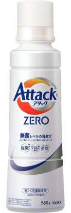 花王 アタックＺＥＲＯ 本体 大 (580g)