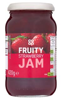 Co-op Strawberry Jam 454g