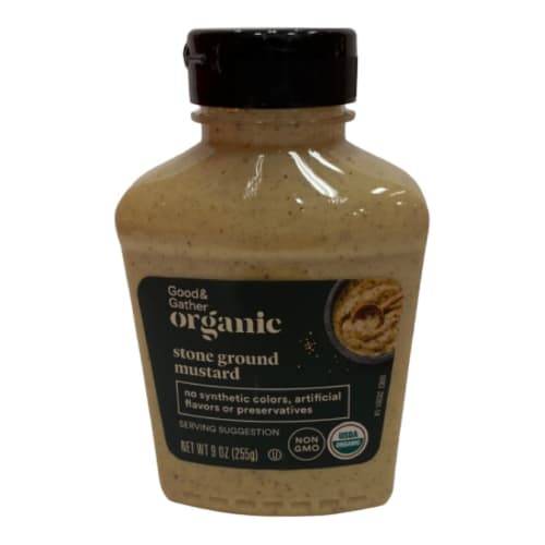 Organic Stone Ground Mustard - 9oz - Good & Gather™