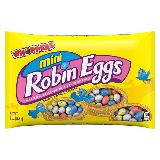 Whoppers Mini Robin Eggs Malted Milk Candy (9 oz)