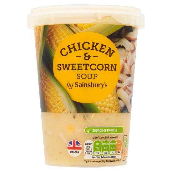 Sainsbury's Chicken & Sweetcorn Soup (600g)
