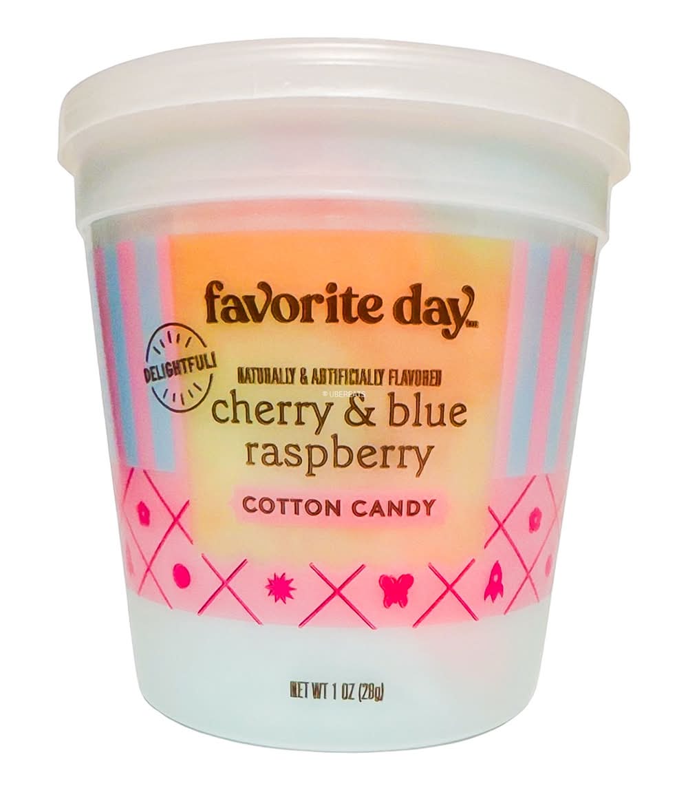 Favorite Day Cotton Candy, Cherry-Blue Raspberry (1 oz)