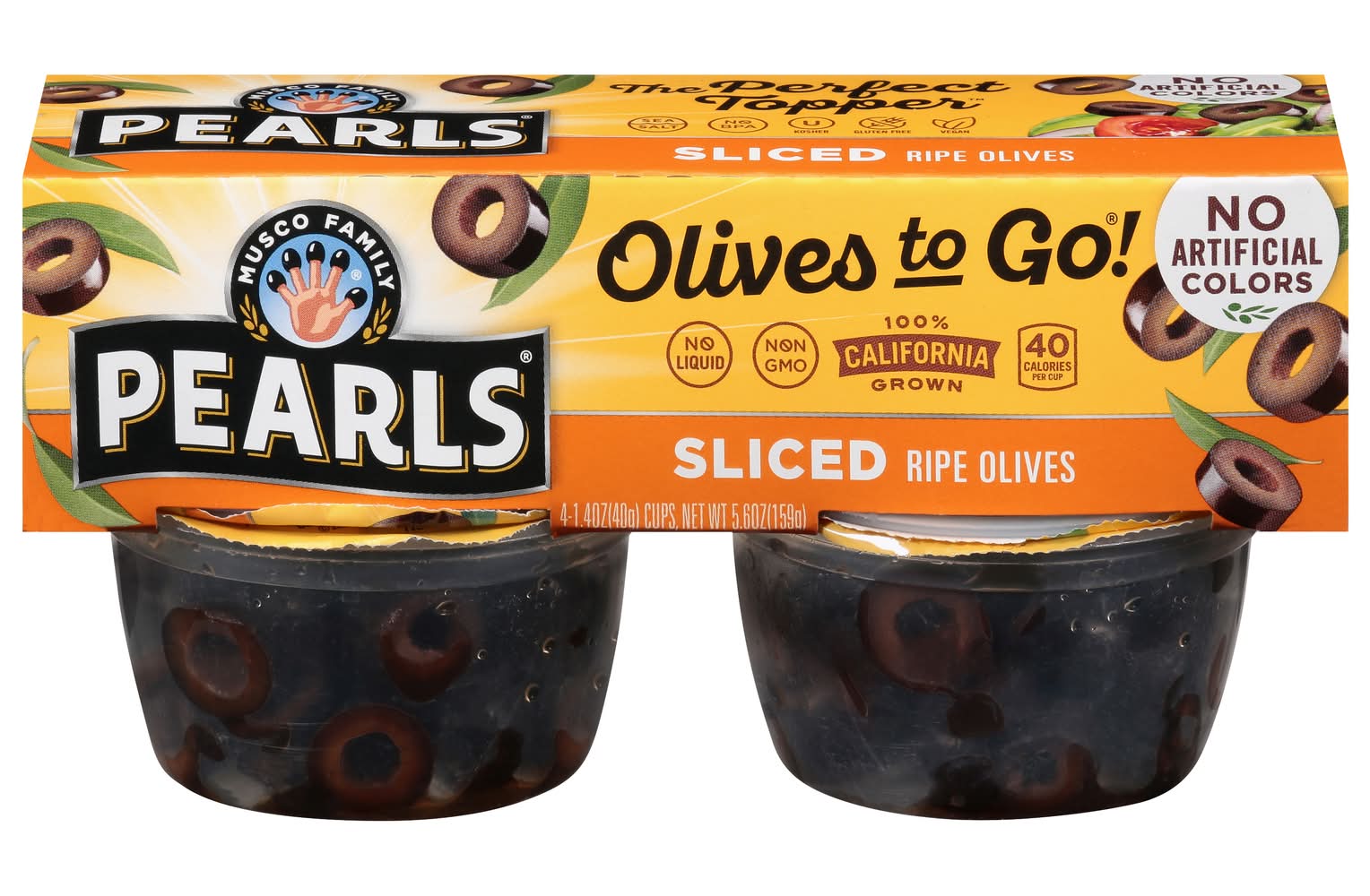 Pearls Sliced California Ripe Olives (5.6 oz)