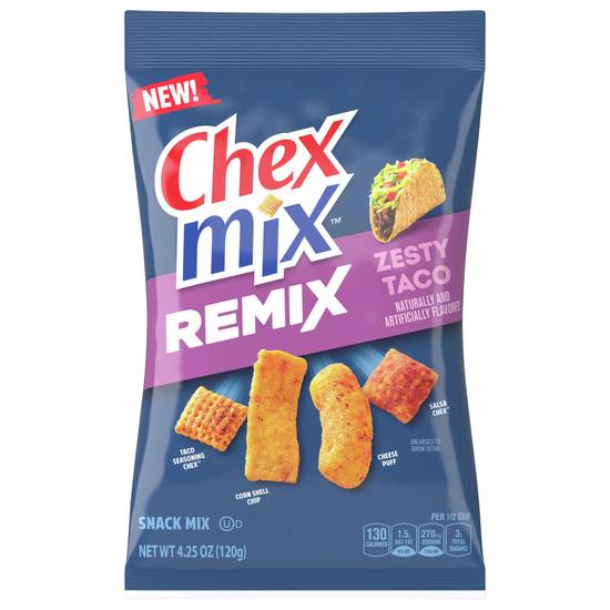Chex Mix Remix Zesty Taco Snack Mix