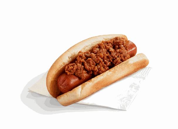 Hot Dog with Coney Sauce