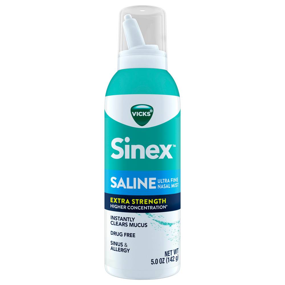 Vicks Sinex Saline Extra Strength Nasal Spray 3x Concentrated