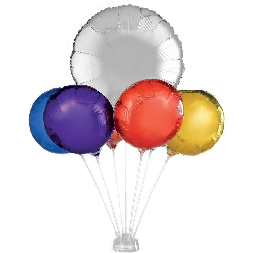 Uninflated Air-Filled Foil Balloon Centerpiece Base Kit