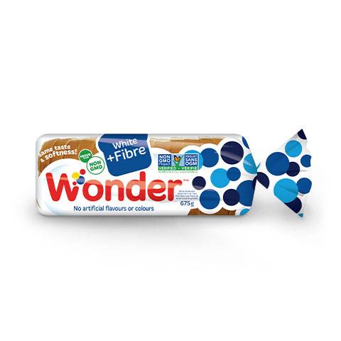 Wonder White Bread 675g