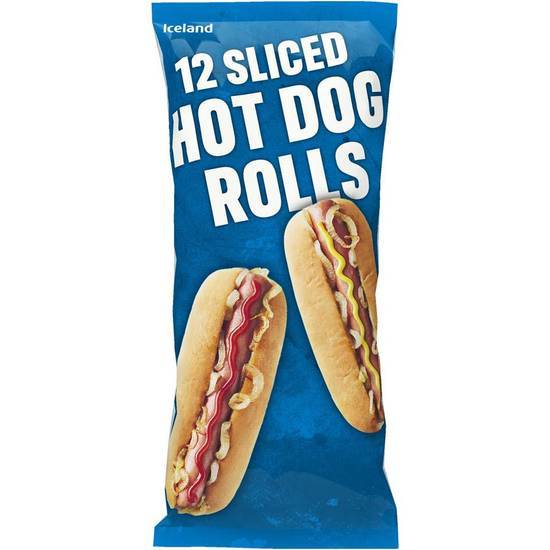 Iceland 12pk Hot Dog Roll