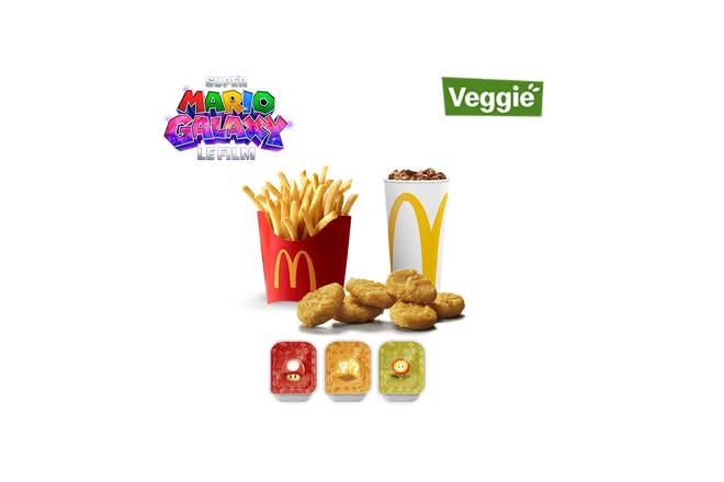 6 VEGGIE McPLANT® NUGGETS SAUCES POWER-UP