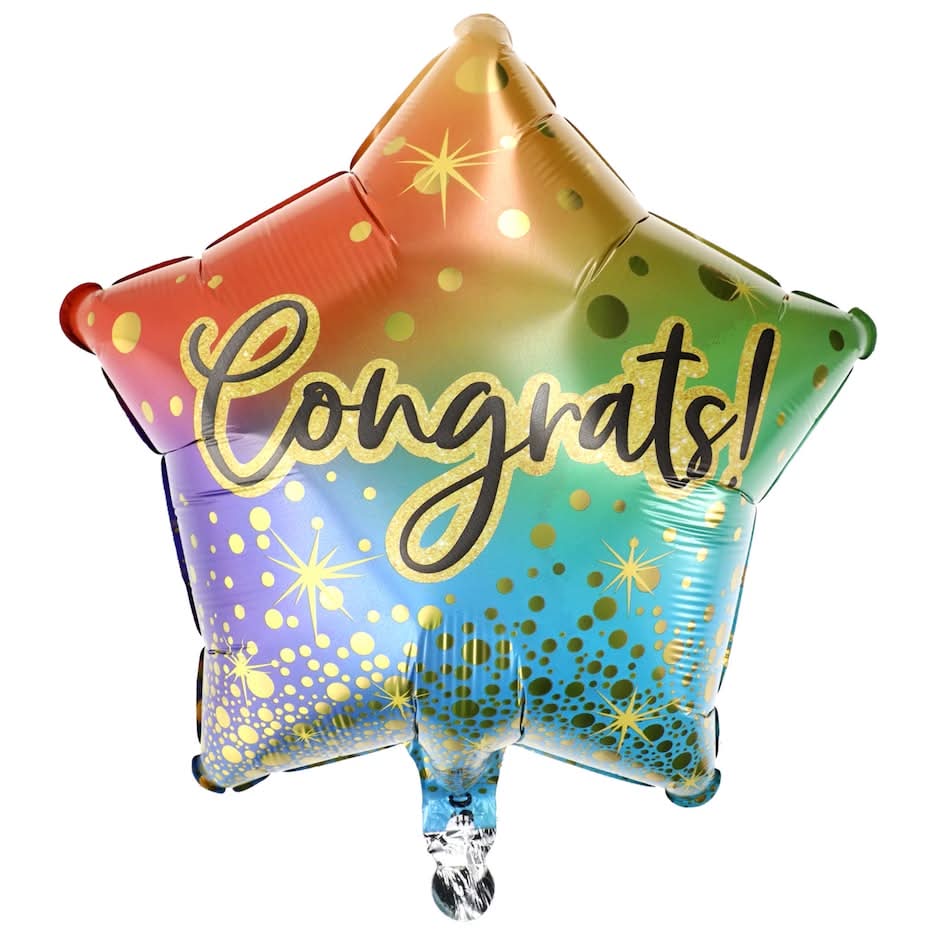 Congrats! Foil Balloon, 18 in