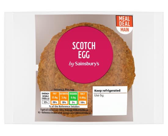 Sainsbury's Scotch Egg (113g)