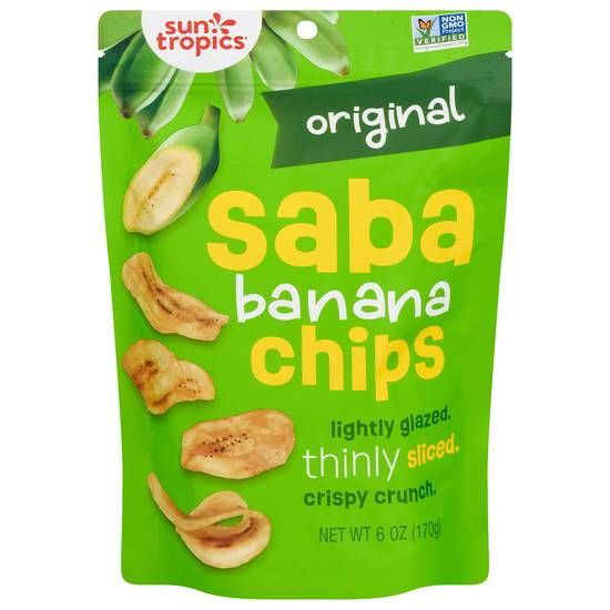 Sun Tropics Original Banana Chips (6 oz)