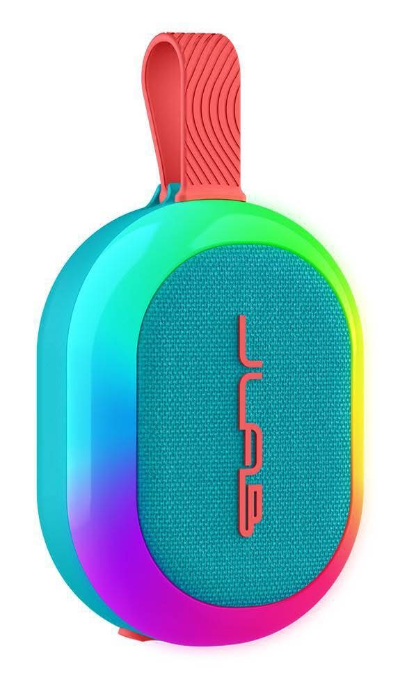 JLab Pop Party Portable Speaker, Cyan