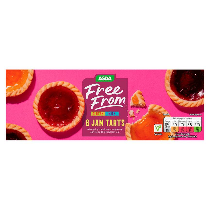 Asda Gluten Free 6 Assorted Tarts