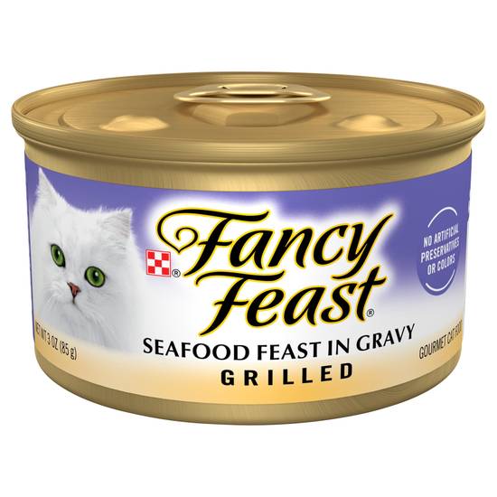 Fancy Feast Grilled Seafood in Gravy Wet Cat Food (3 oz)