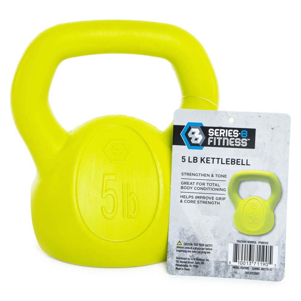Series-8 Fitness™ 5lb Kettlebell
