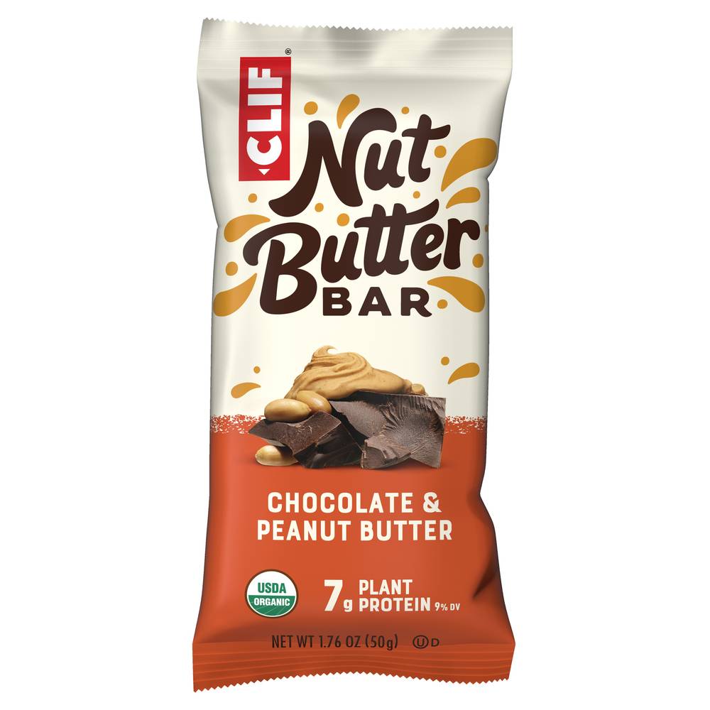 Clif Organic Chocolate and Peanut Butter Filled Energy Bar (1.76 oz)