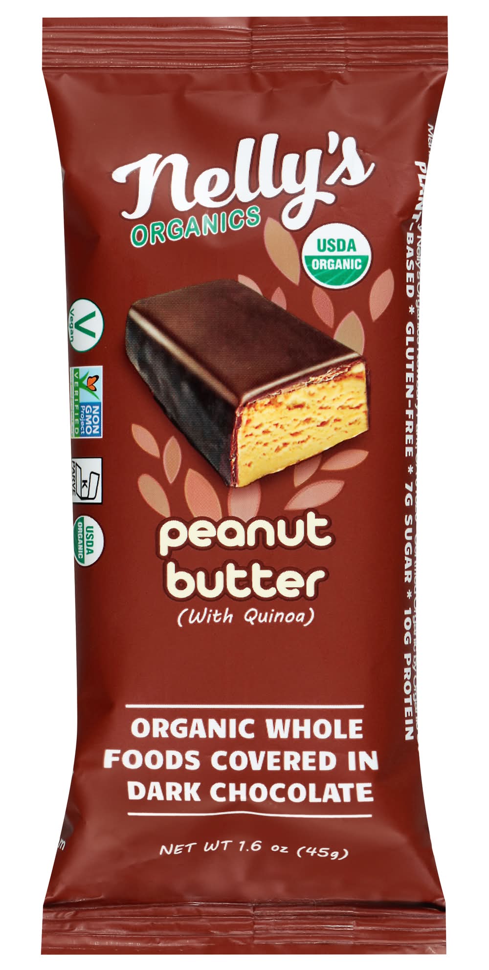 Nelly's Organics Peanut Butter With Quinoa Bar (1.6 oz)