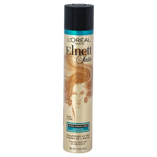 L'oréal Elnett Satin Extra Strong Hold Unscented Hairspray