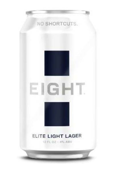 Eight Elite Light Lager Beer (12 ct, 12 fl oz)