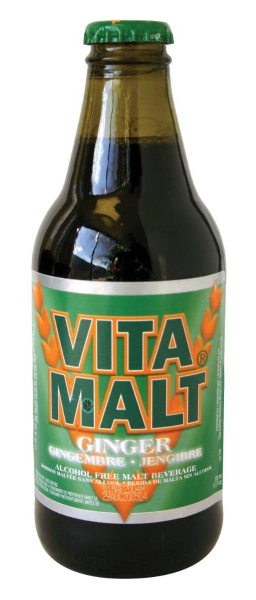 Vitamalt- Ginger Drink - 24/11.2 oz glass bottles (1X24|Case of 1)